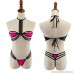 SHERRYLO Caged Fushia and Black Micro Bikini G String Thong Women Mini Bathing Suits Strappy Women's Swimwear B07N3PLP3G